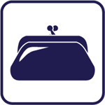 Purse with a clasp/Nếu hình ảnh không được hiển thị, vui lòng tải lại trang